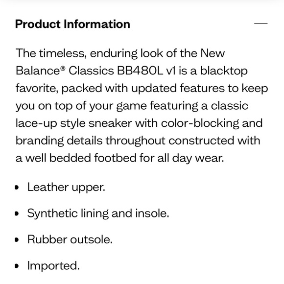 New Balance Off-White Sneakers - Picture 4 of 7